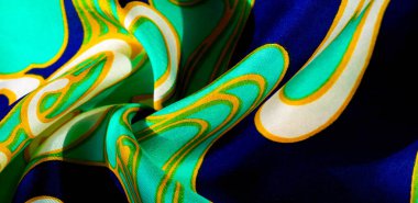 ipek soyut kumaş. Bu lüks ipek şifon kumaş bir sh