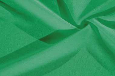 Doku, arka plan, ipek kumaş, yeşil kadın şal Uygun