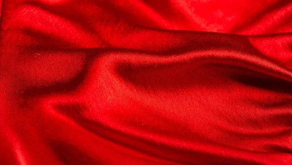 Tejido Estampado Con Textura Roja Este Tejido Versátil Tiene Muchos — Foto de Stock