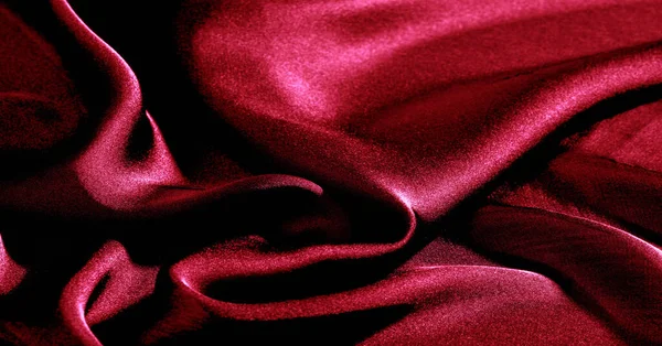 Fondo, patrón, textura, papel pintado, tela de seda roja. Añadir un — Foto de Stock