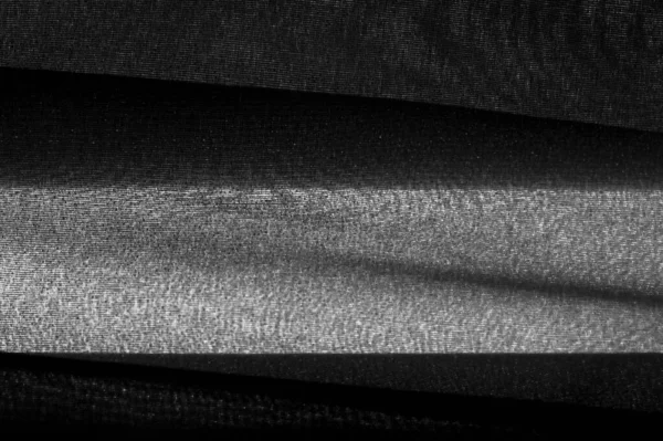 Текстурований фон Плани, Чорна тканина. Ця легка тканина лі — стокове фото