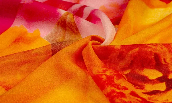 Texture, fond, motif, carte postale, tissu de soie, colo féminin — Photo