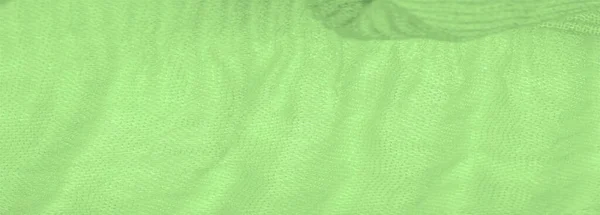 Текстура, фон, візерунок, зелений шовк гофровані подрібнені казкові — стокове фото