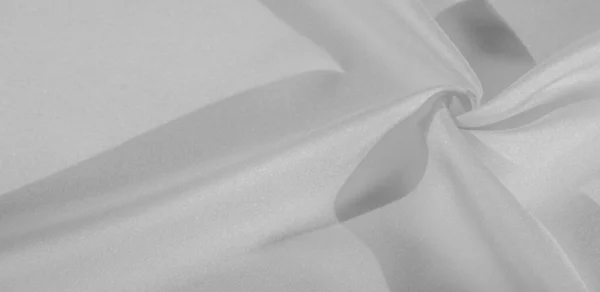 Textură, fundal, model, țesătură de mătase de culoare albă. Asta e... — Fotografie, imagine de stoc
