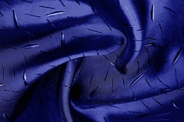 textured, background, drawing, blue silk fabric. The medium-dens