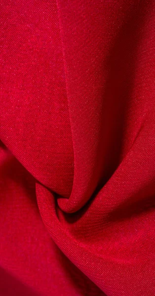 Textura, fundo, padrão, Vermelho Crimson Silk Fabric Este muito — Fotografia de Stock