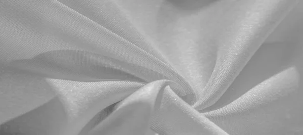 Textura, fondo, patrón, tela de seda de color blanco, sólida —  Fotos de Stock