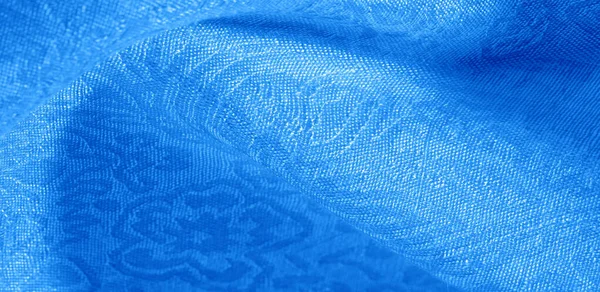 Текстура фонового візерунка тканини квітковий орнамент синій. Ця колонка — стокове фото