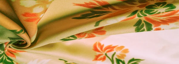 texture, background, pattern, delicate  silk with floral print E