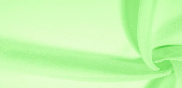 Pola latar belakang tekstur. Kain sutra hijau dengan matt halus — Stok Foto