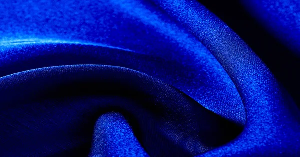 พื้นหลัง รูปแบบ พื้นผิว วอลล์เปเปอร์ ผ้าไหมสีฟ้า เพิ่ม — ภาพถ่ายสต็อก