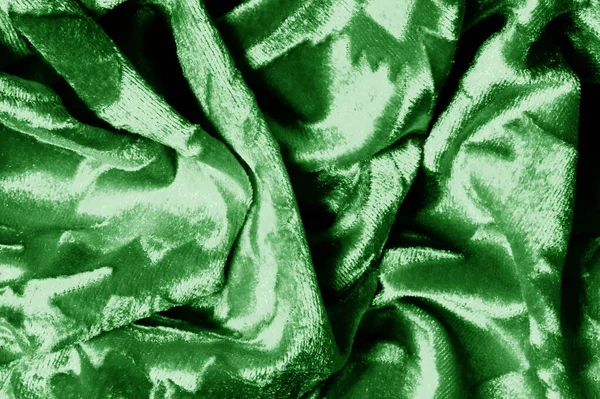 Velor hijau Velvet pola diukir dari bawah uncircumc — Stok Foto