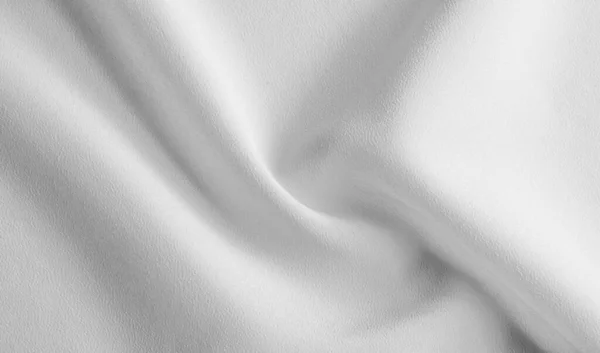 Picture. Texture, background. White gray silk fabric. This luxur — Stock Photo, Image