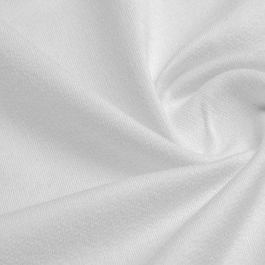 Doku arka plan deseni. Kumaş beyaz örülmüş. Bu st