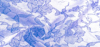 doku, arka plan, desen. Dantel patter ile ipek beyaz kumaş