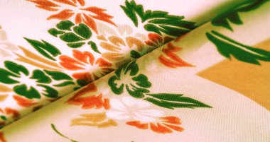 doku, arka plan, desen, çiçek baskı E ile narin ipek