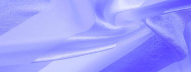 Doku, arka plan, metalik sh ile mavi ipek çizgili kumaş