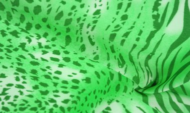 Doku, desen, koleksiyon, ipek kumaş, Afrika teması, hayvan