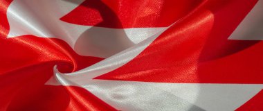 Doku, arka plan, desen, ipek kırmızı ve beyaz krep nefes. L