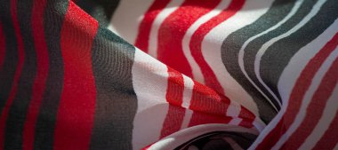 Arka plan dokusu. çok renkli çizgili ipek kumaş. Meksika co