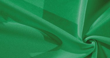 Doku, arka plan, ipek kumaş, yeşil kadın şal Uygun