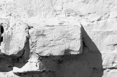 Doku arka planı, desen. Duvar granit taş ile kaplı