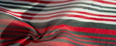 Arka plan dokusu. çok renkli çizgili ipek kumaş. Meksika co