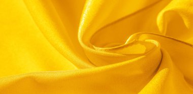Doku, arka plan, desen, sarı ipek kumaş. Bu ipek i