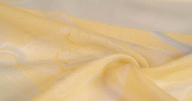 Doku, arka plan, desen, ipek kumaş, bir g sarı çiçekler