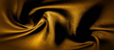 doku, arka plan, desen. altın sarısı ipek kumaş panorami