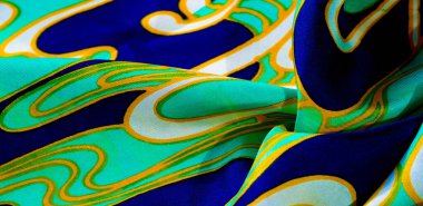 ipek soyut kumaş. Bu lüks ipek şifon kumaş bir sh