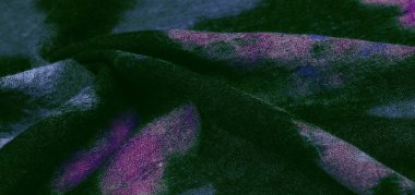 Doku, arka plan, renkli tereyağı ile siyah yün kumaş