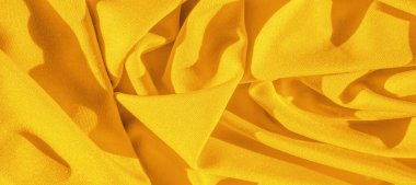 Doku, arka plan, ipek kumaş, sarı kadın mendili; D