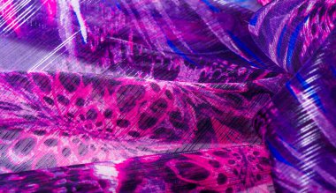 Doku, arka plan, desen. Soyut renkli çiçek deseni 1