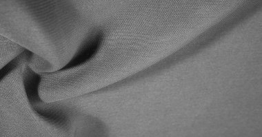 doku, arka plan, desen, gri siyah İpek Kumaş Bu çok l