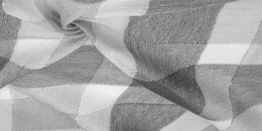 Doku, arka plan, ipek eşarp kadınsı siyah ve beyaz bir 