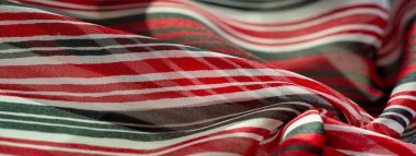 Arka plan dokusu. çok renkli çizgili ipek kumaş. Meksika co