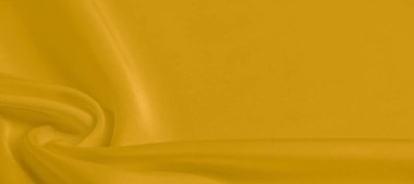 arka plan dokusu, desen. Sarı ipek kumaş. Çok hafif bir fa