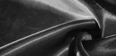 Doku, arka plan, desen, siyah ipek kumaş. Bu tapabl