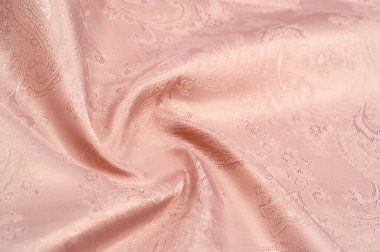 Doku, arka plan, desen. Bir desen o ile kumaş ipek bej