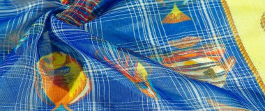 doku, arka plan, desen, koleksiyon, lacivert renkli ipek fabr