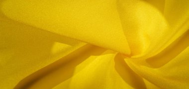 Doku arka plan deseni, sarı kumaş ipek. Krep sain o