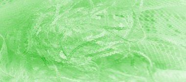 Doku, arka plan, desen. yeşil tül. Daha ağır w ile ince