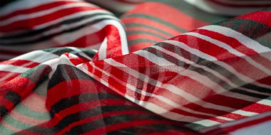 Arka plan dokusu. çok renkli çizgili ipek kumaş. Meksika co