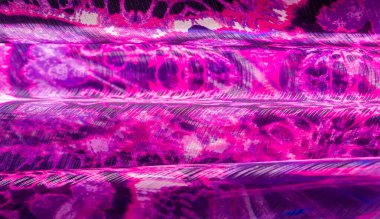 Doku, arka plan, desen. Soyut renkli çiçek deseni 1