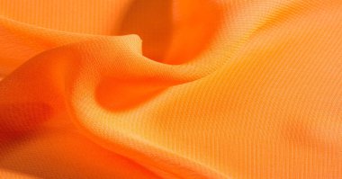 arka plan, desen, doku, Turuncu ipek kumaş parlak bir