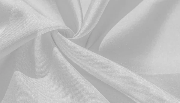 丝绸，白金白色。照片用于内部，模仿 — 图库照片