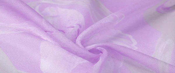 Textura, fondo, patrón, tela de seda, púrpura en plata bac — Foto de Stock