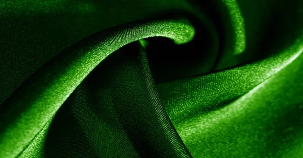 Tło, wzór, tekstura, Tapeta, Zielona tkanina jedwabna. Dodaj — Zdjęcie stockowe