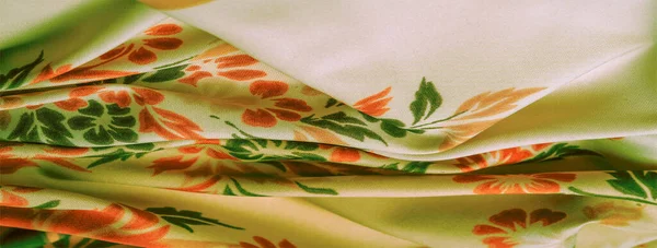 texture, background, pattern, delicate  silk with floral print E